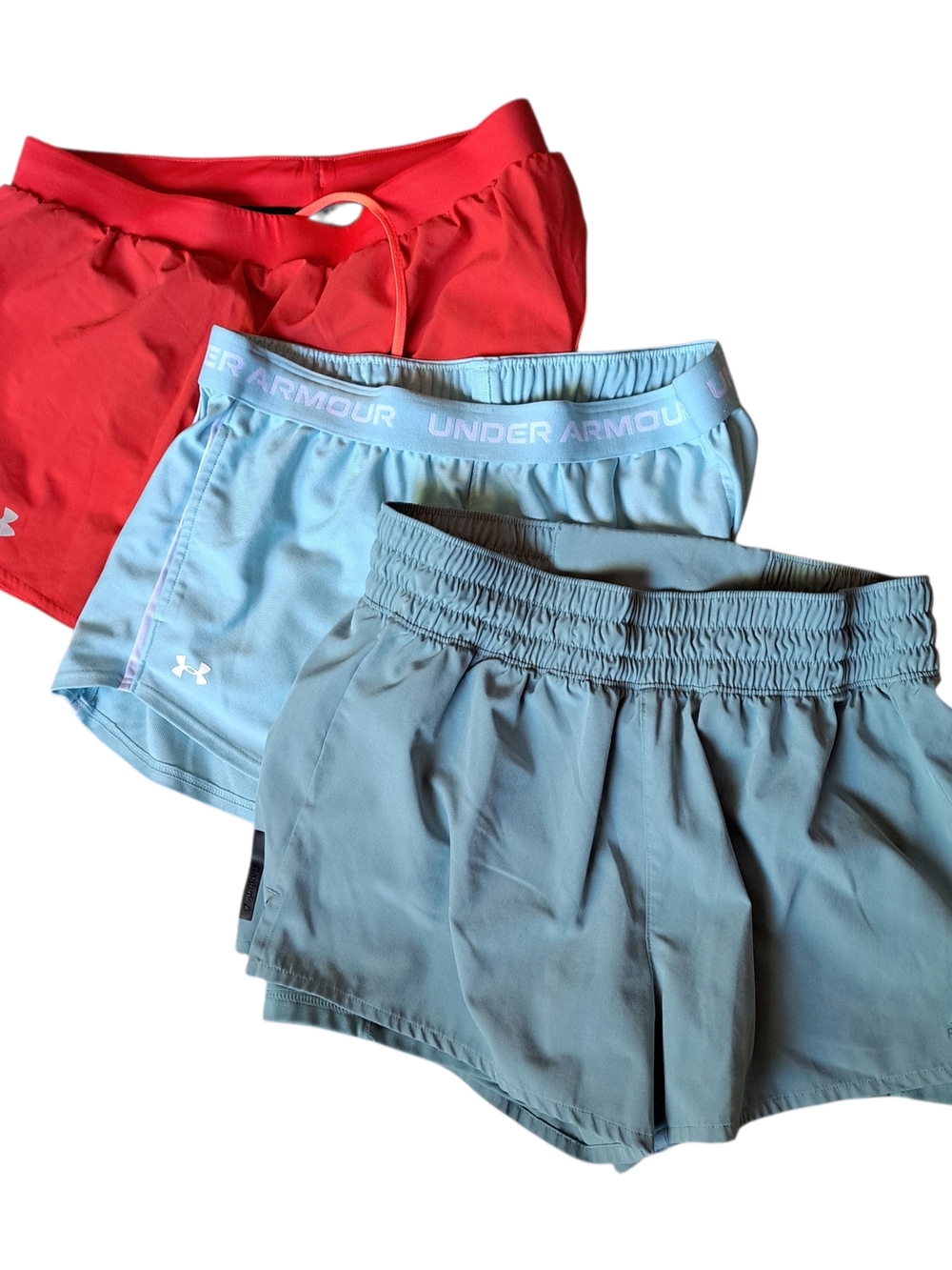 Athletic Shorts Bundle Under Armour Reebok Women’s Size M Lot of 3 Running Gym